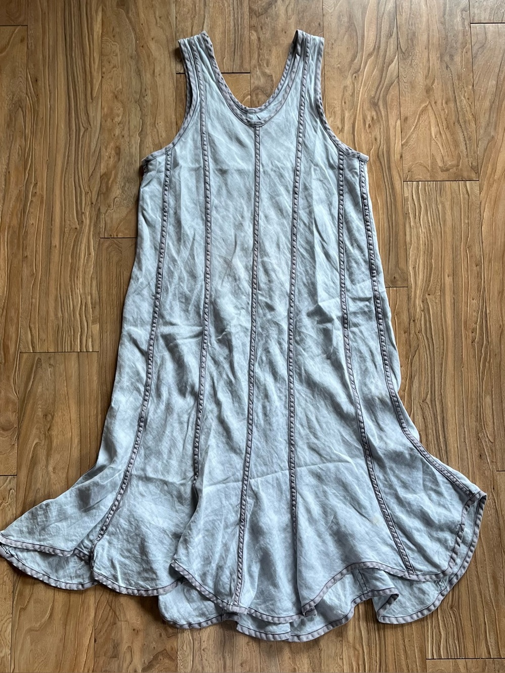 Cynthia Ashby linen made in USA dress